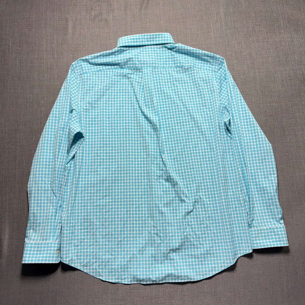 Vineyard Vines‎ Performance Classic Fit Tucker Shirt Mens XL Gingham Blue - Picture 2 of 10